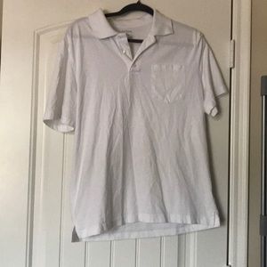 White medium polo shirt